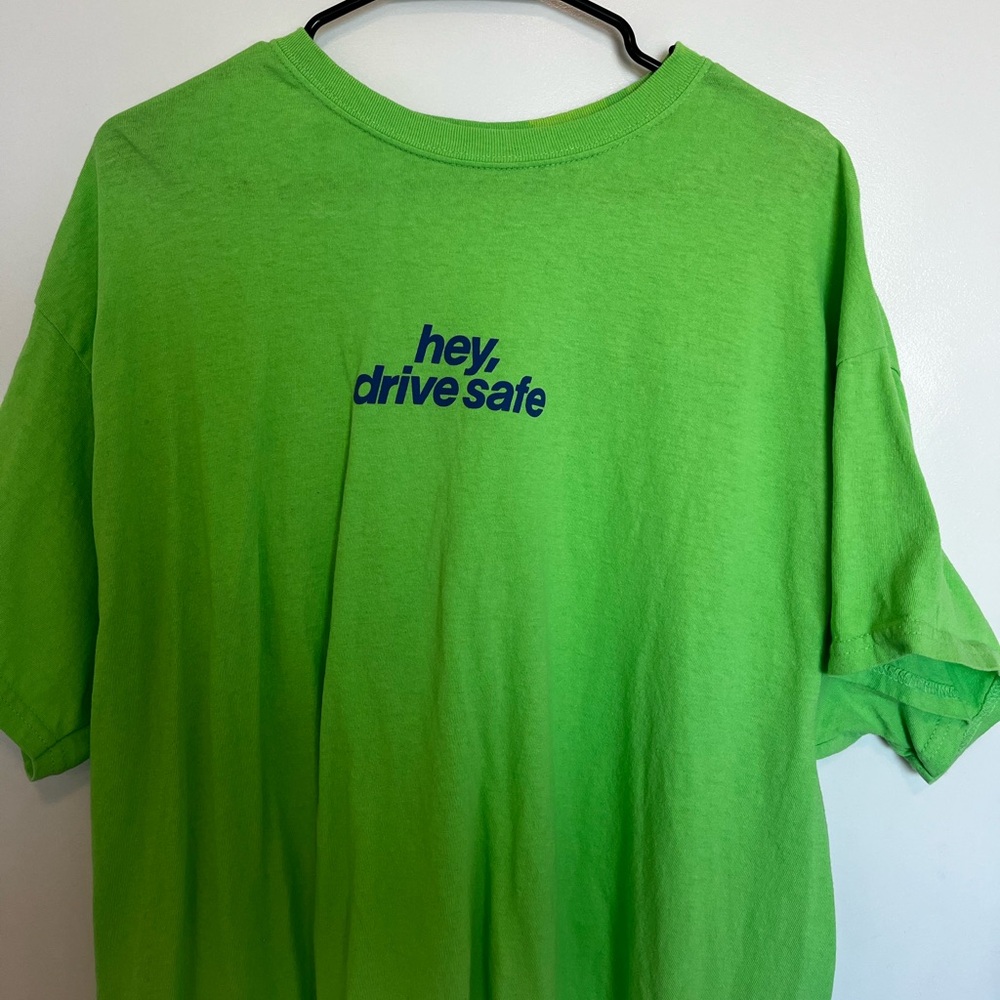 XL lonely ghost tee green/blue